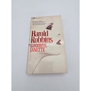 Goodbye, Janette by Harold Robbins HB DJ 1st Ed 1981